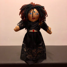 Load image into Gallery viewer, Goth Girl - Vintage Handmade Doll
