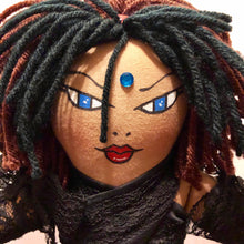 Load image into Gallery viewer, Goth Girl - Vintage Handmade Doll
