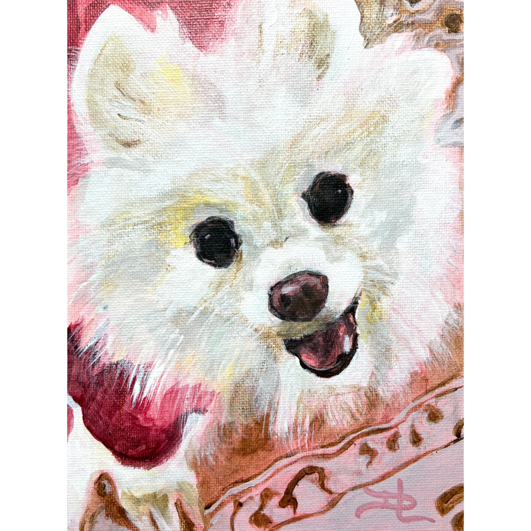 Ginger - Pet Portrait Commission | Timelapse Art